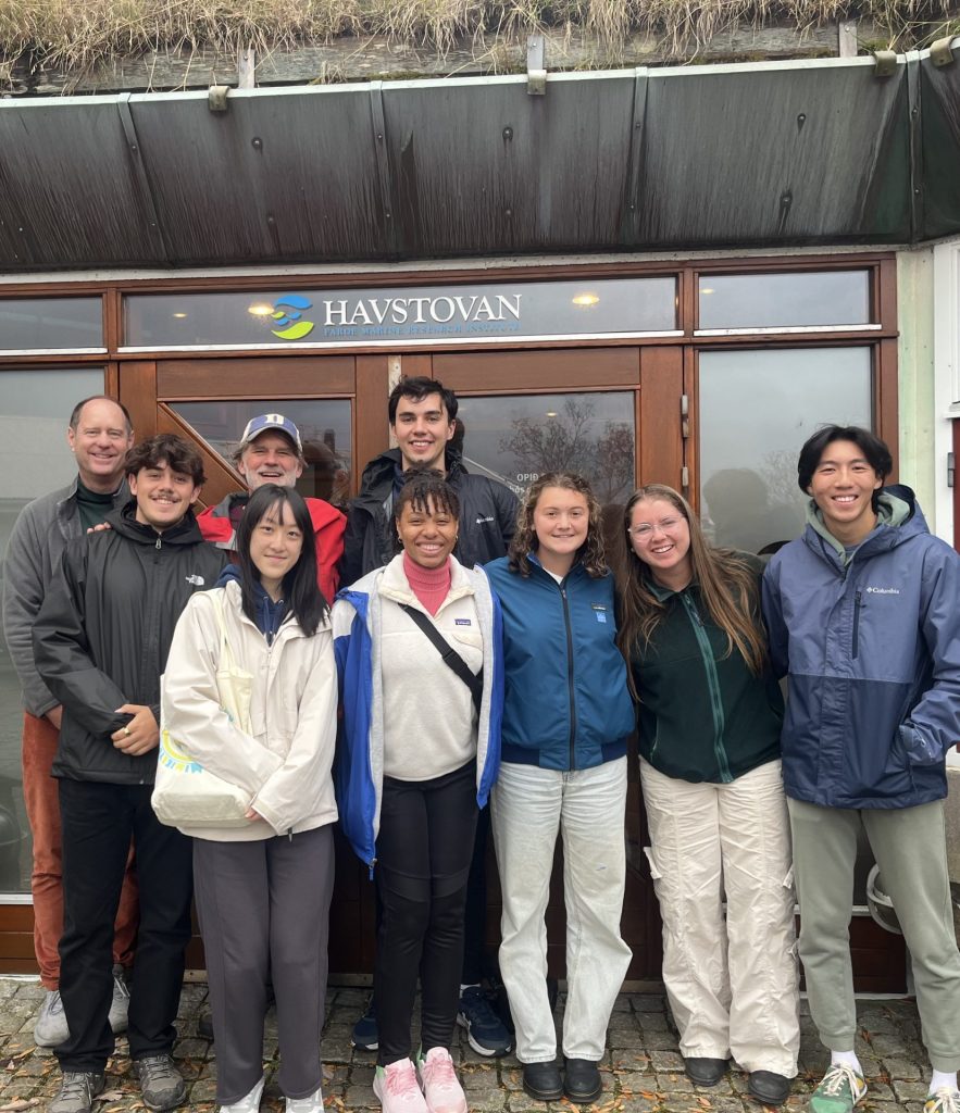 Immerse students at the Marine Institute in Torshavn