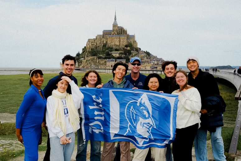 Immerse students at Mont Saint Michel in France